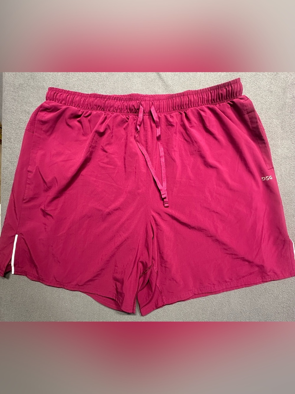 DSG Women's Athletic Drawstring Shorts - Magenta